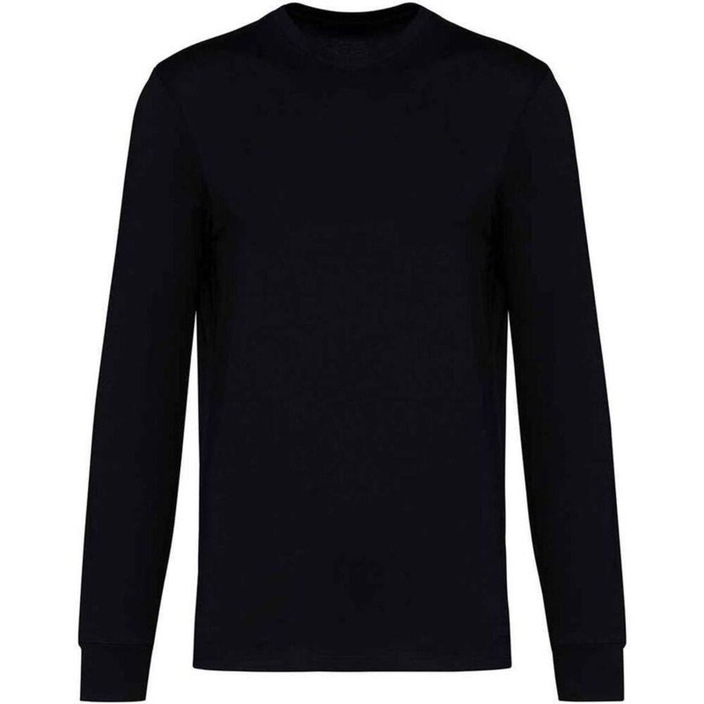 Native Spirit Unisex Adult Eco Friendly Long-Sleeved T-Shirt / Black
